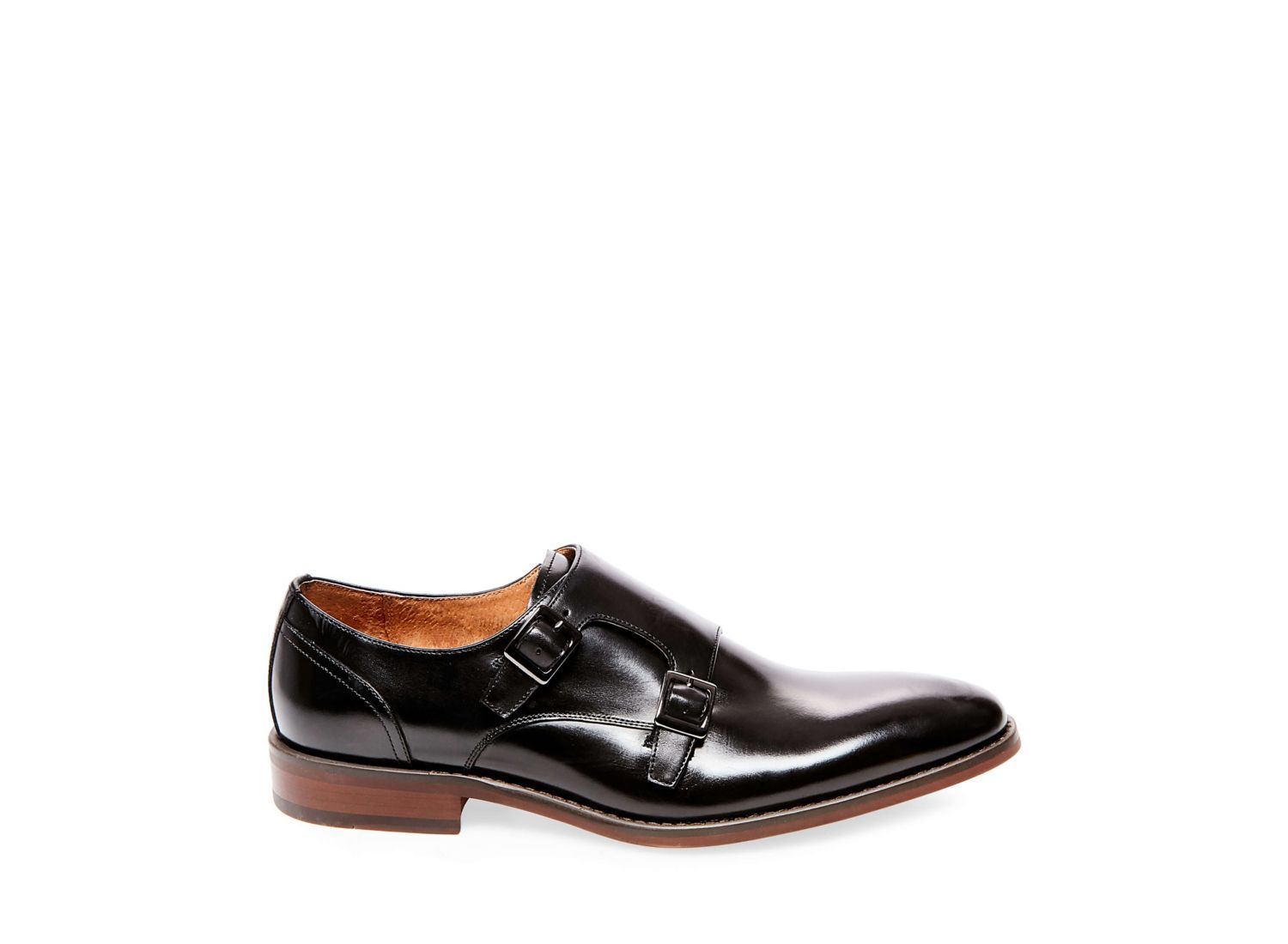 ELVIN BLACK LEATHER - Shoes - Steve Madden Canada