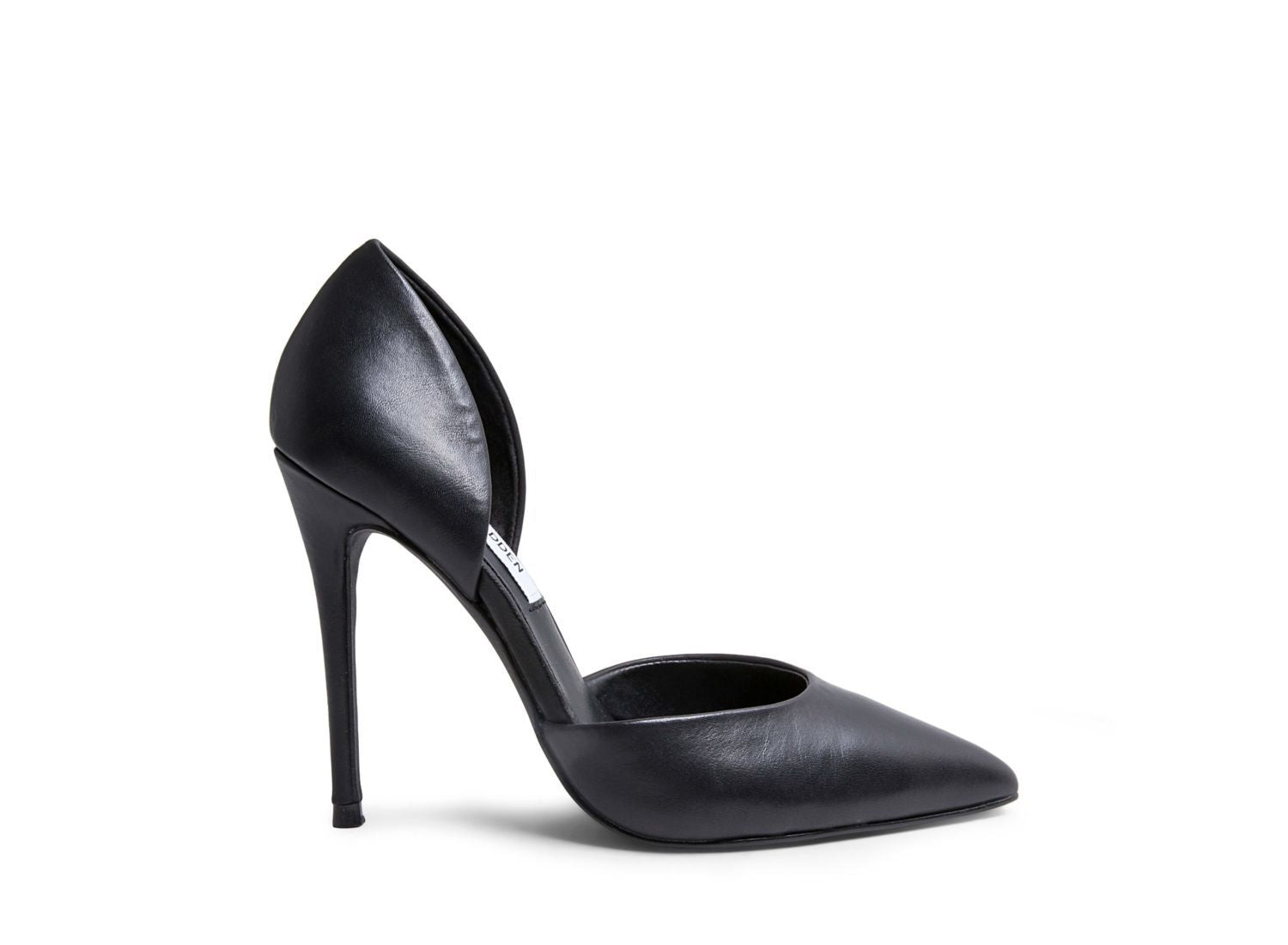 HEIDY BLACK LEATHER - Shoes - Steve Madden Canada