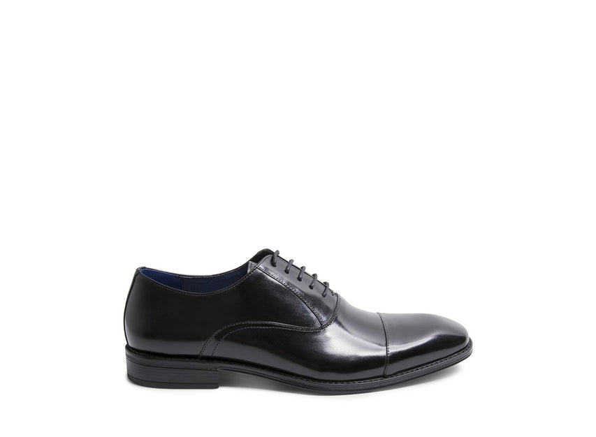 JETHROWW BLACK LEATHER - Shoes - Steve Madden Canada