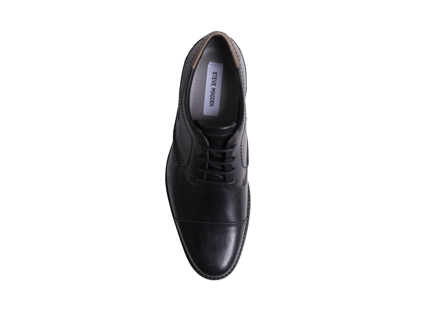 JOSSI BLACK LEATHER - Shoes - Steve Madden Canada