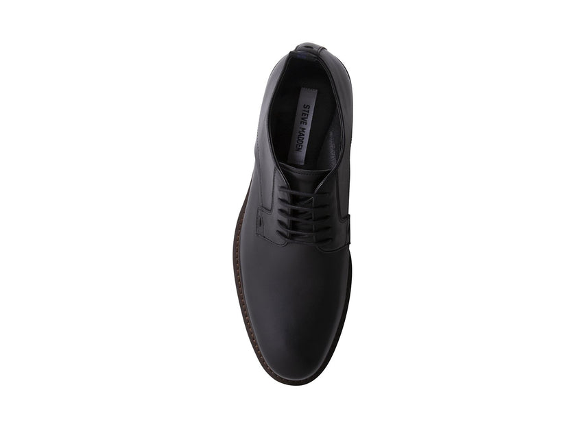 KINETIC BLACK LEATHER - Shoes - Steve Madden Canada