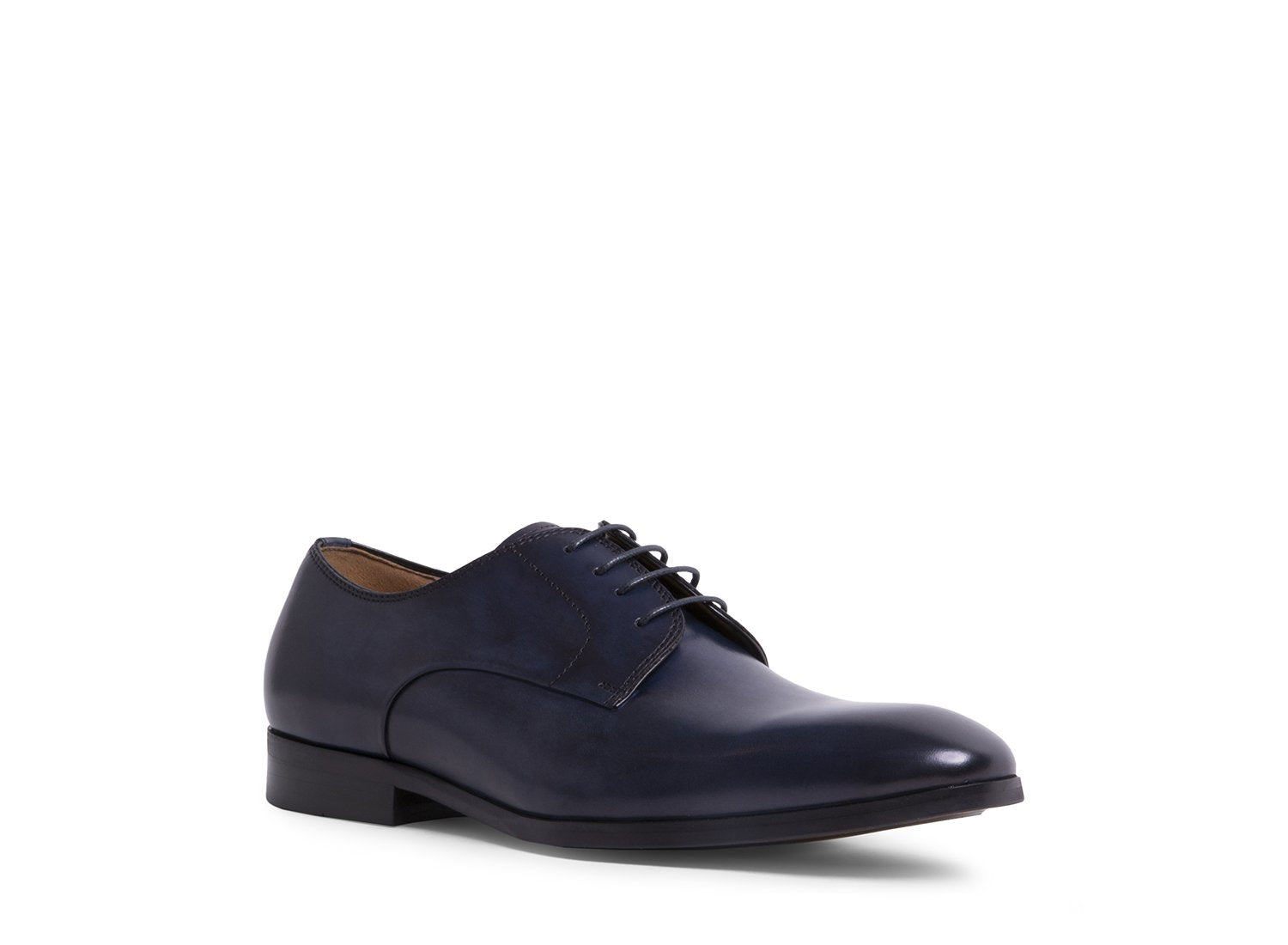PARSENS BLUE LEATHER - Shoes - Steve Madden Canada