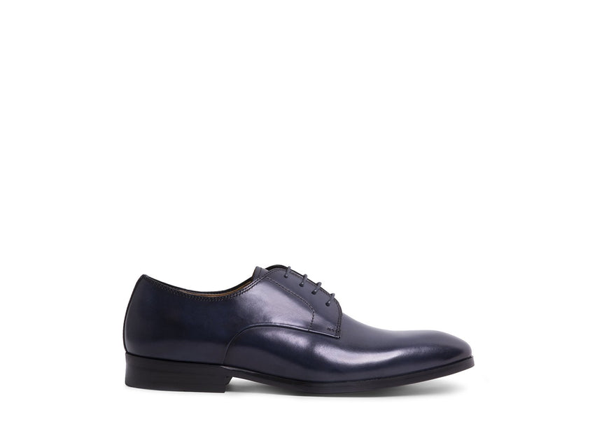 PARSENS BLUE LEATHER - Shoes - Steve Madden Canada