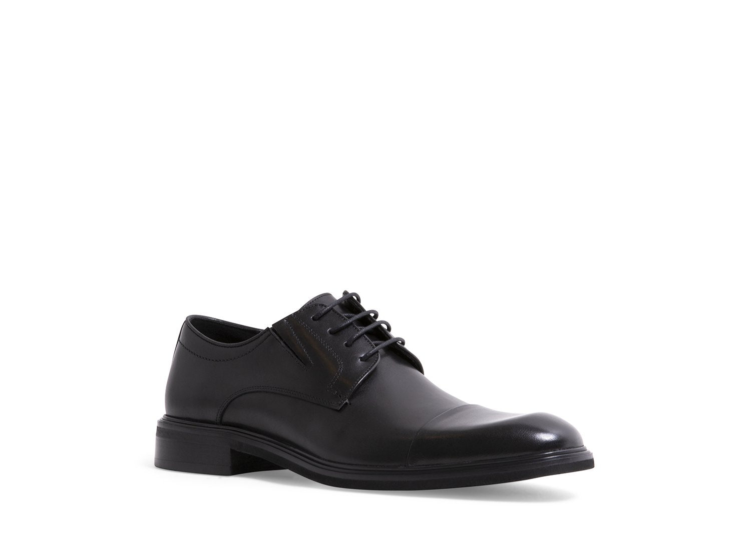 TORSEN BLACK LEATHER - Shoes - Steve Madden Canada