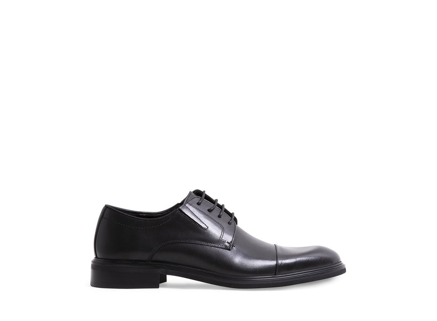 TORSEN BLACK LEATHER - Shoes - Steve Madden Canada