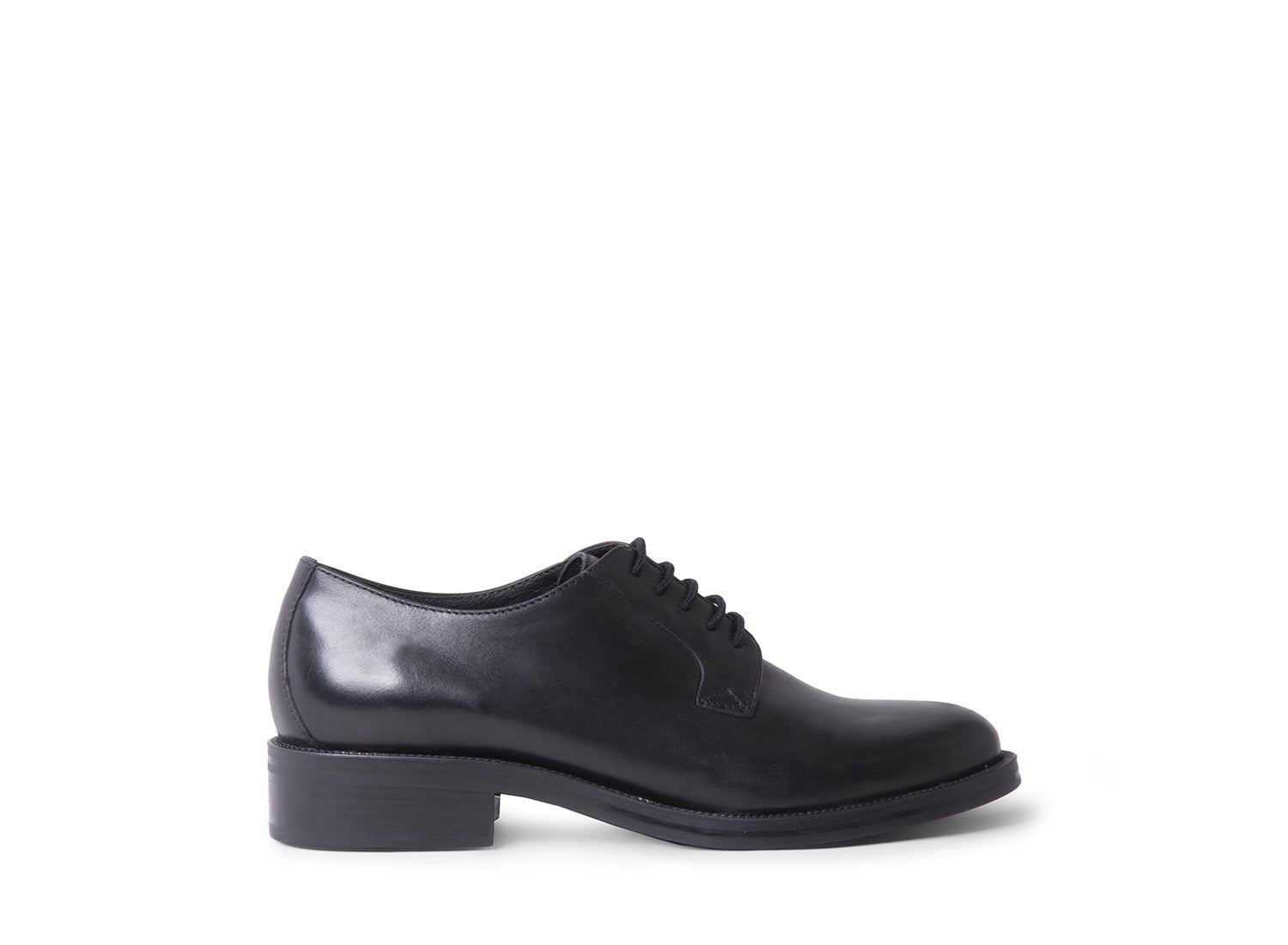 ANGELAA BLACK LEATHER - Shoes - Steve Madden Canada