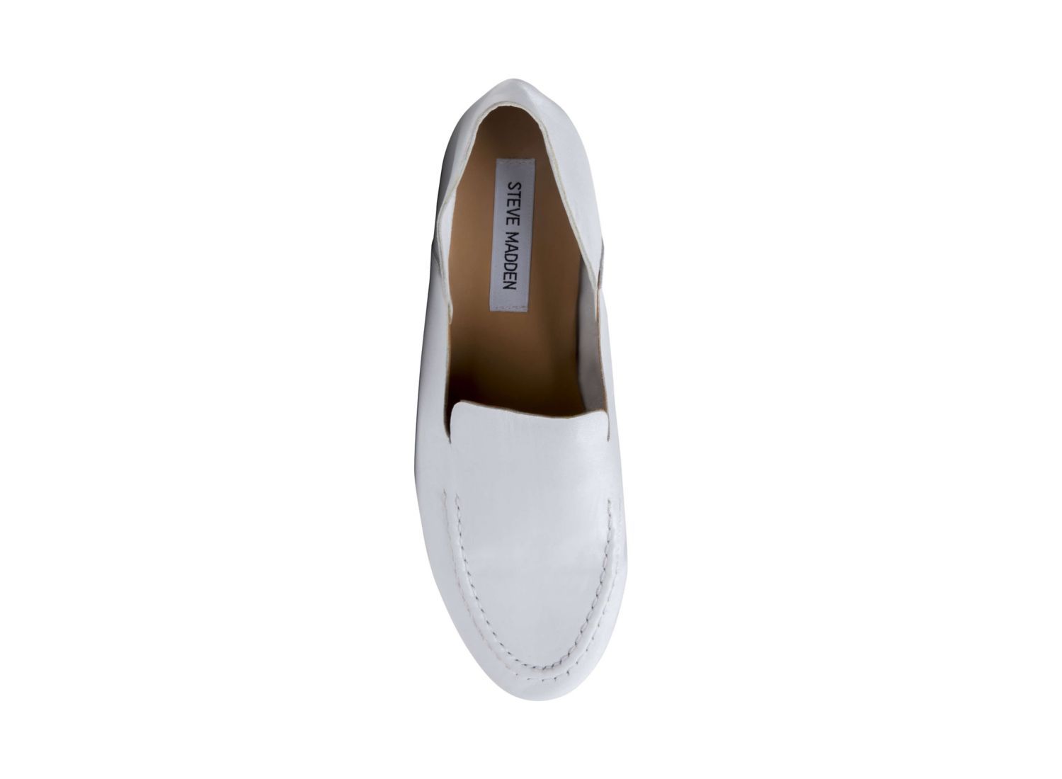 CALGARI WHITE LEATHER - Shoes - Steve Madden Canada