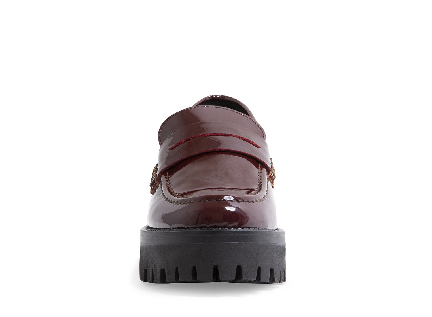 CREW BURGUNDY PATENT - Shoes - Steve Madden Canada