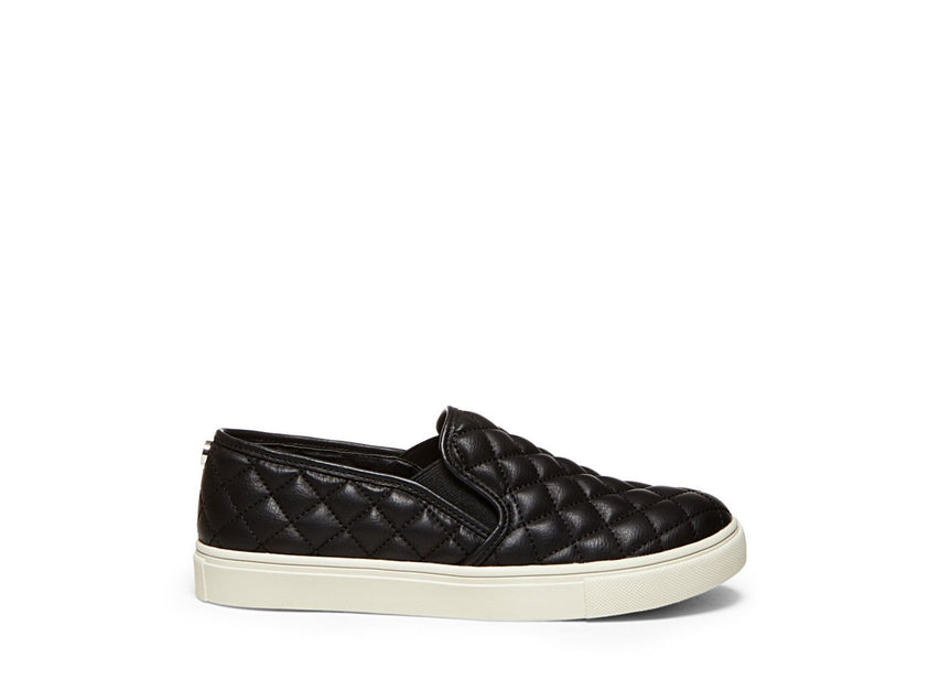 ECENTRIC-Q BLACK LEATHER - Shoes - Steve Madden Canada