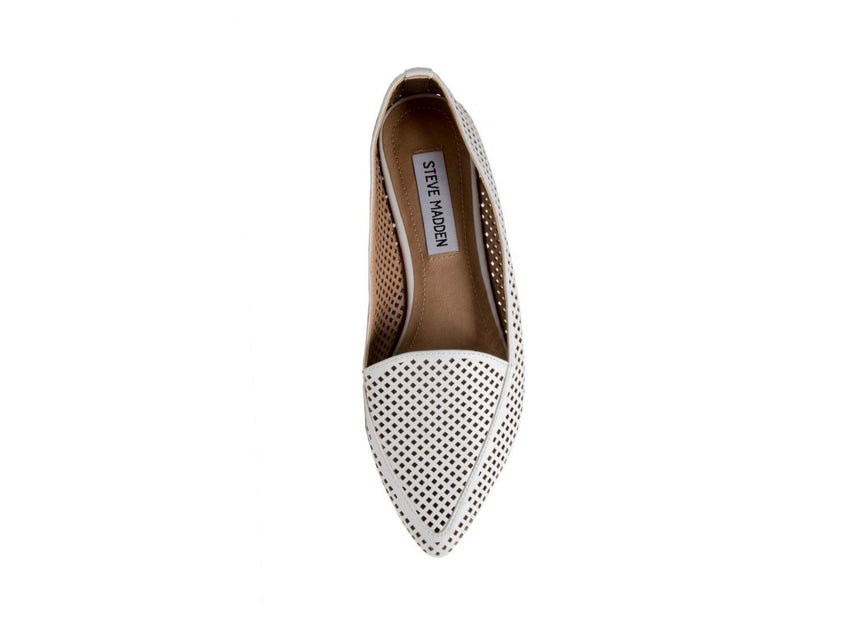 FLATTER WHITE - Shoes - Steve Madden Canada