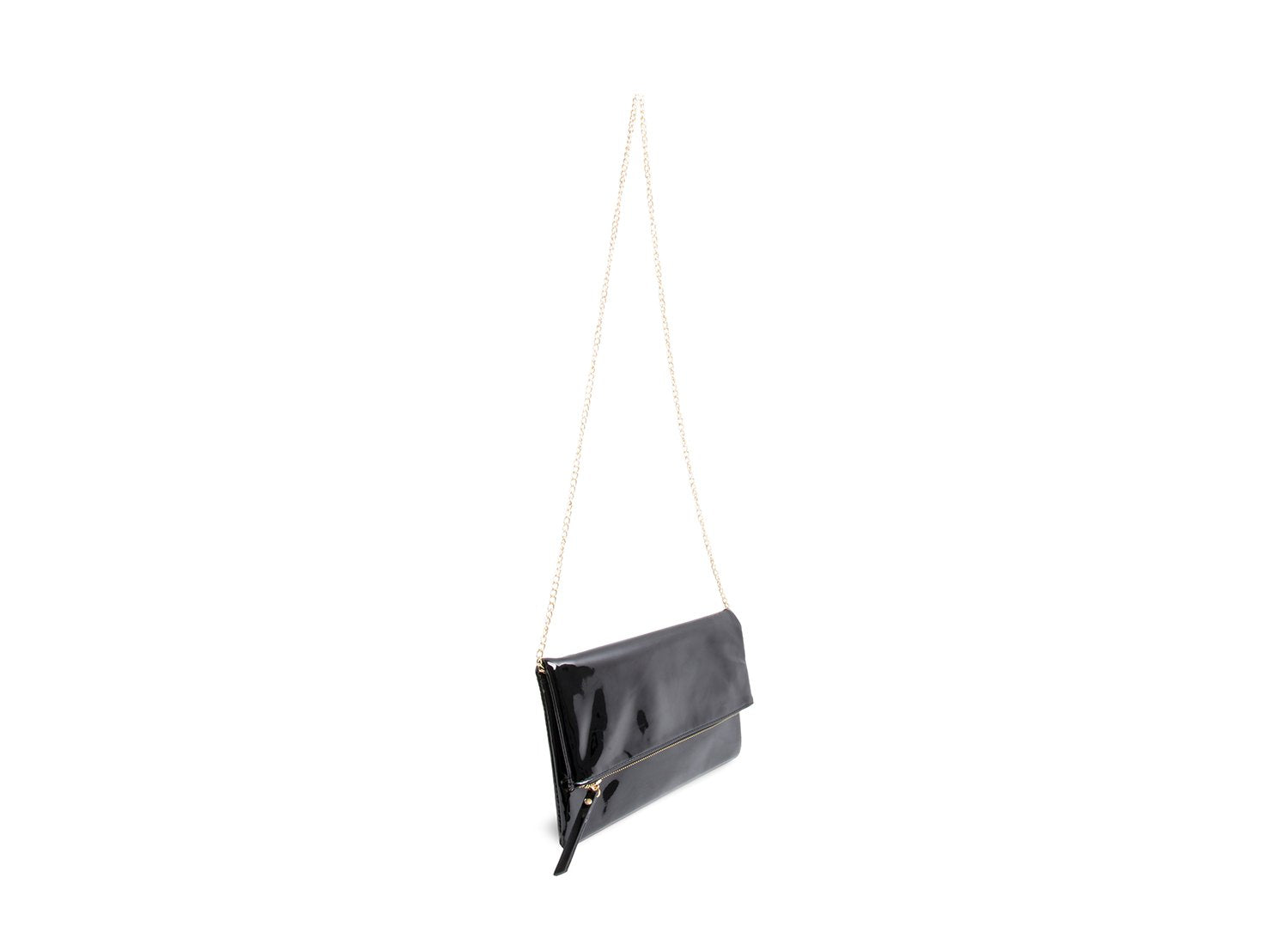 BFOLD BLACK PATENT - Handbags - Steve Madden Canada