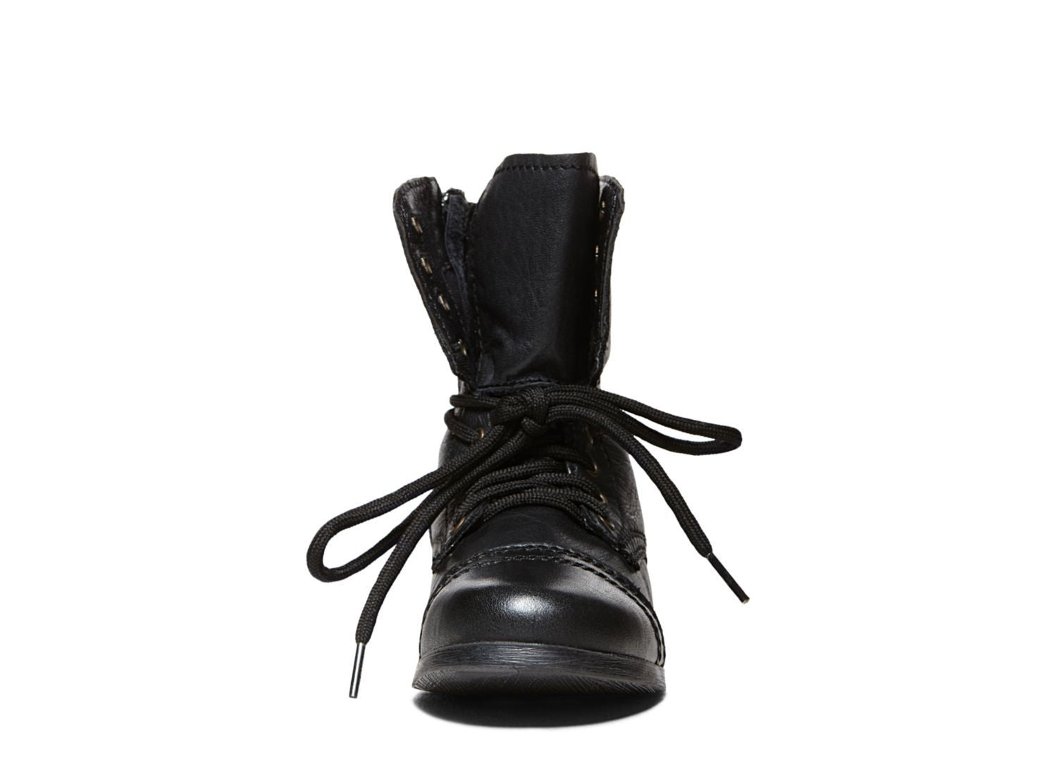 JTROOPA BLACK LEATHER - Shoes - Steve Madden Canada