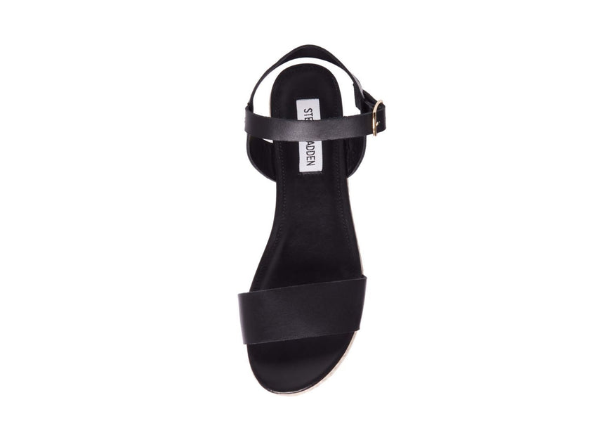 BUSY BLACK LEATHER - Shoes - Steve Madden Canada