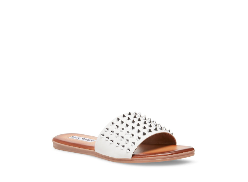 FARRYN WHITE LEATHER - Shoes - Steve Madden Canada
