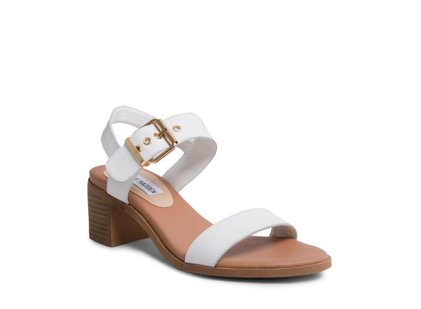 GERLDINE WHITE LEATHER - Shoes - Steve Madden Canada