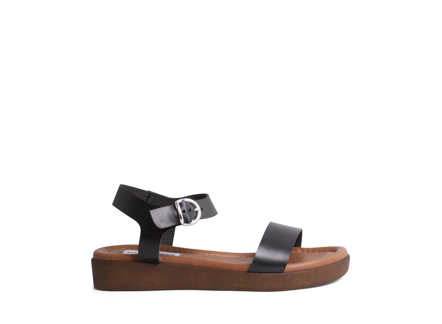 VALIANT BLACK LEATHER - Shoes - Steve Madden Canada