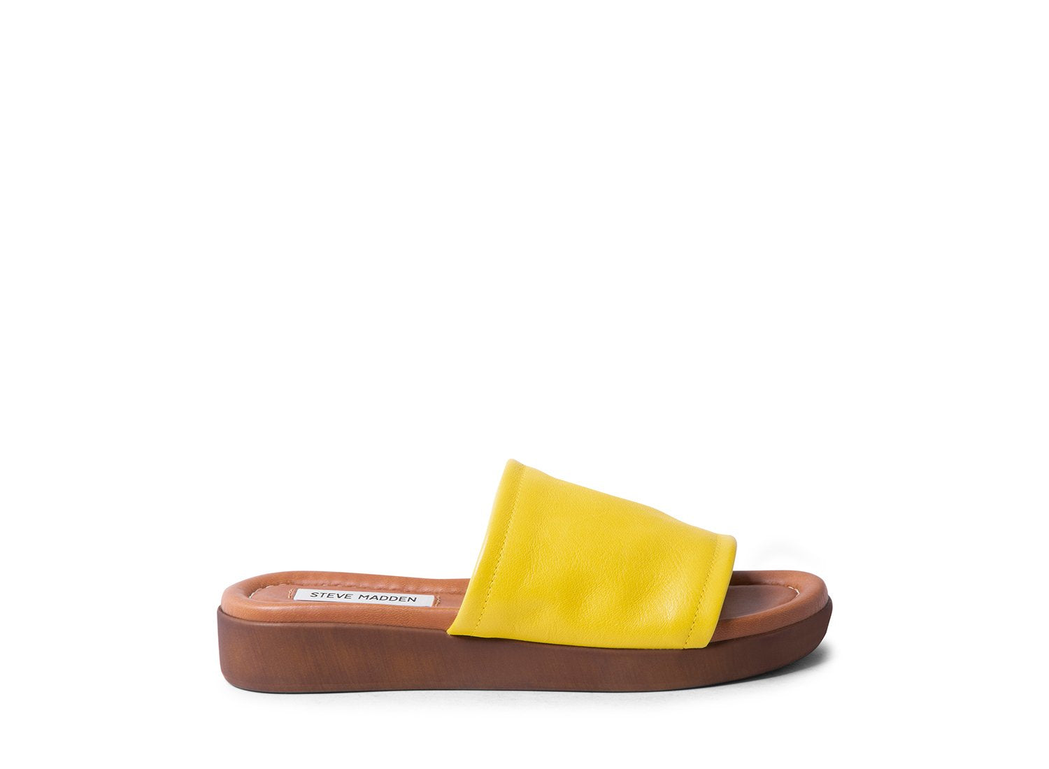 VELMA YELLOW LEATHER - Shoes - Steve Madden Canada