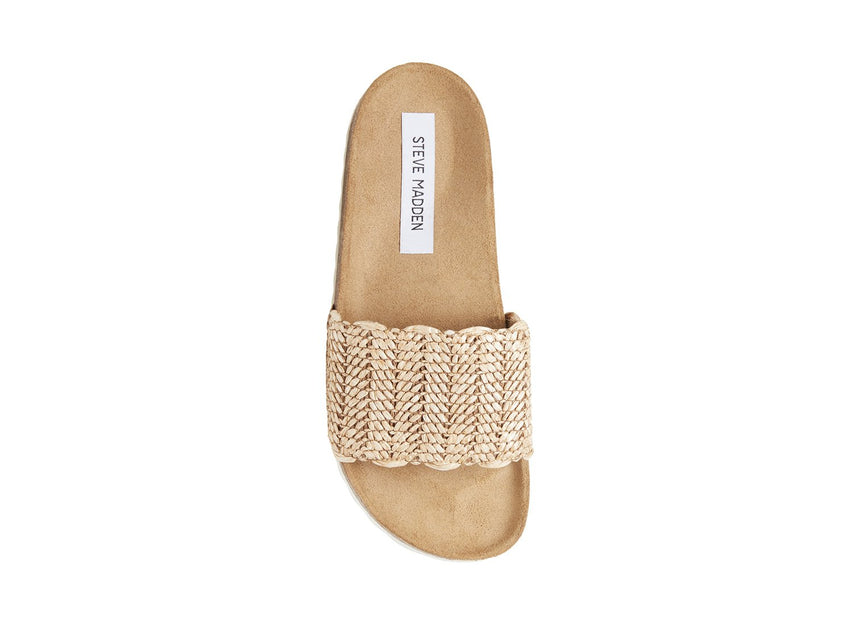 WICKER NATURAL FABRIC - Shoes - Steve Madden Canada
