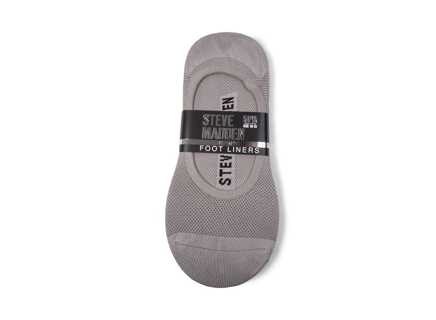 5PK GR-BL-WH FOOTIES BLACK MULTI - Accessories - Steve Madden Canada