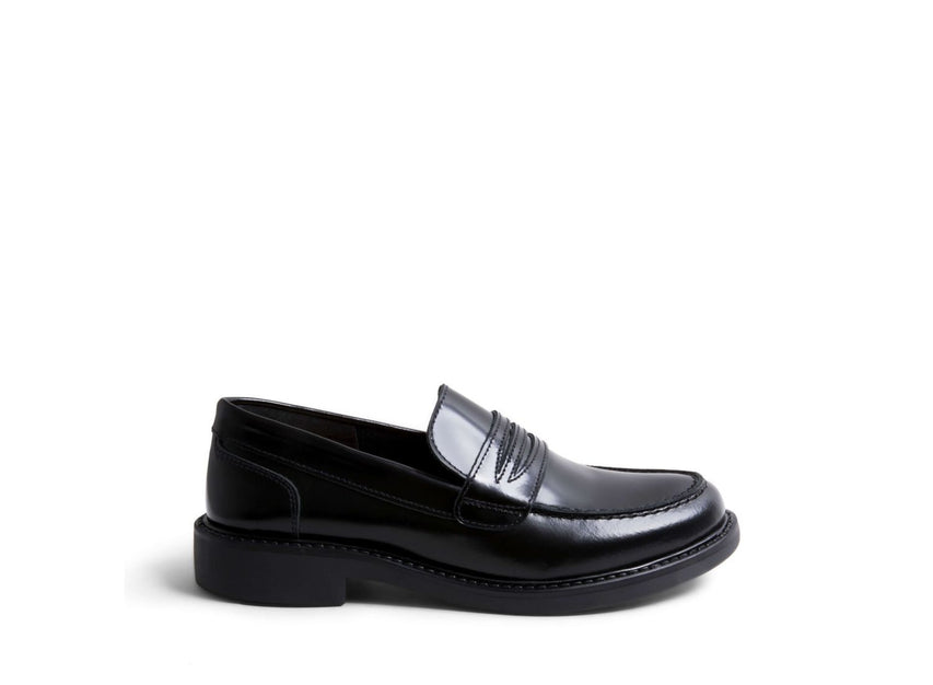FREEN BLACK LEATHER - Shoes - Steve Madden Canada