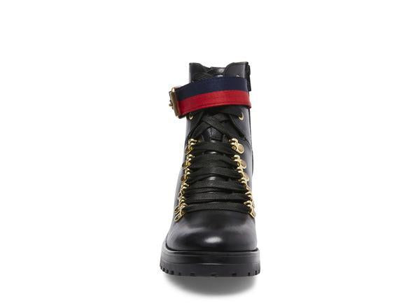 GEORGIANA BLACK LEATHER - Shoes - Steve Madden Canada