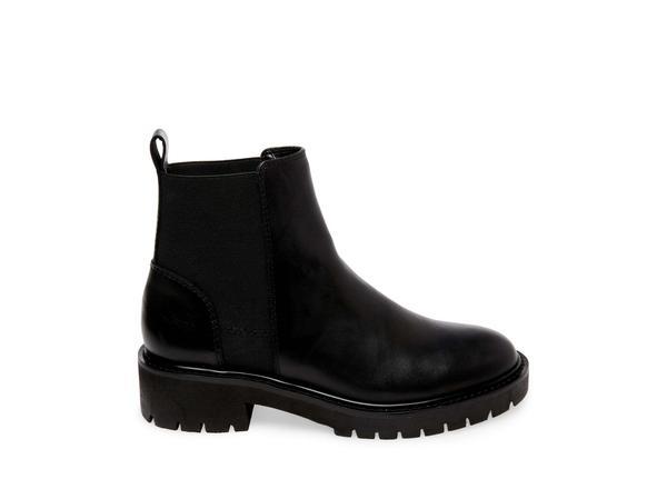 GLIDING BLACK LEATHER - Shoes - Steve Madden Canada
