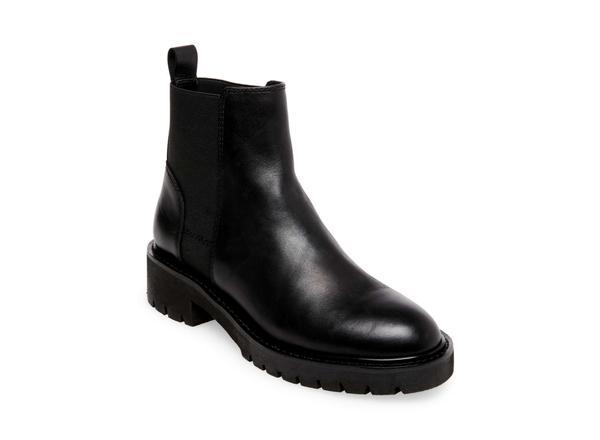 GLIDING BLACK LEATHER - Shoes - Steve Madden Canada